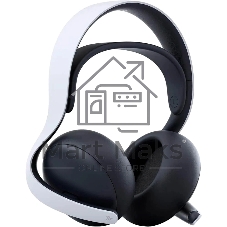 Гарнитура Sony PlayStation PULSE Elite белый-чёрный, беспроводная, радиоканал, до 30 ч, совместимость с PS5