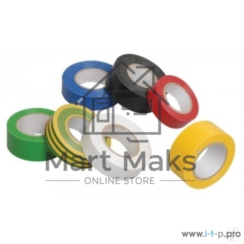 Изолента ПВХ 0.13х15мм (рул.10м) бел. ИЭК UIZ-13-10-10M-K01