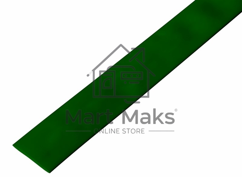 Трубка термоусадочная Rexant 30.0/15.0 1м зеленый