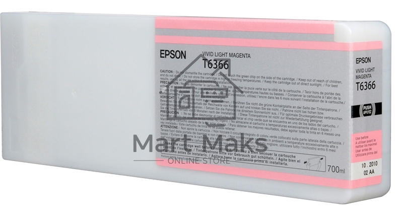 Картридж струйный Epson C13T636600 светло-пурпурный (700 мл) для Epson St Pro 7900/9900