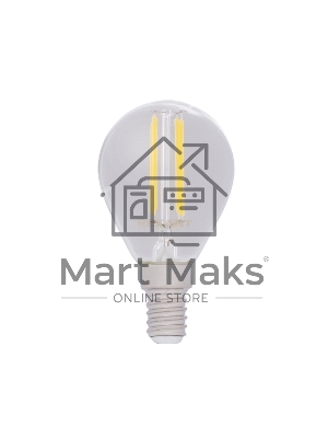 Лампа светодиодная филаментная Rexant Шарик GL45 9.5 Вт 950 Лм 2400K E14 золотистая колба