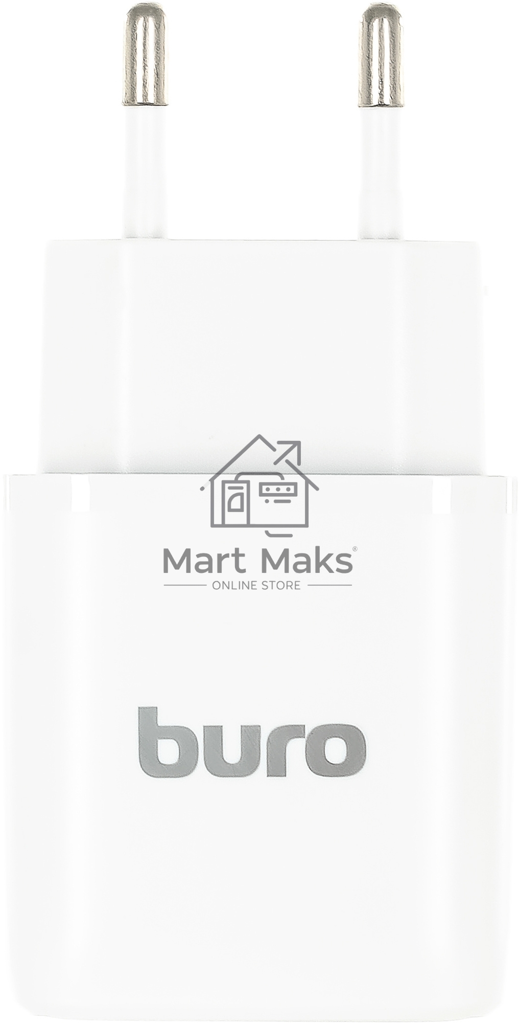 Сетевое зарядное устройство Buro BUWG1 3A QC белый