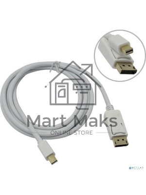 Кабель-переходник ExeGate EX284929RUS miniDisplayPort-DisplayPort ExeGate EX-CC-mDPM-DPM-1.8 (mini20M/20M, 1,8м)