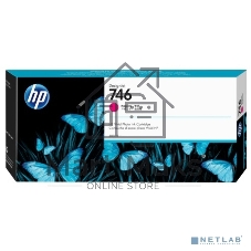 Картридж струйный HP 746 300-ml пурпурный Ink Cartridge