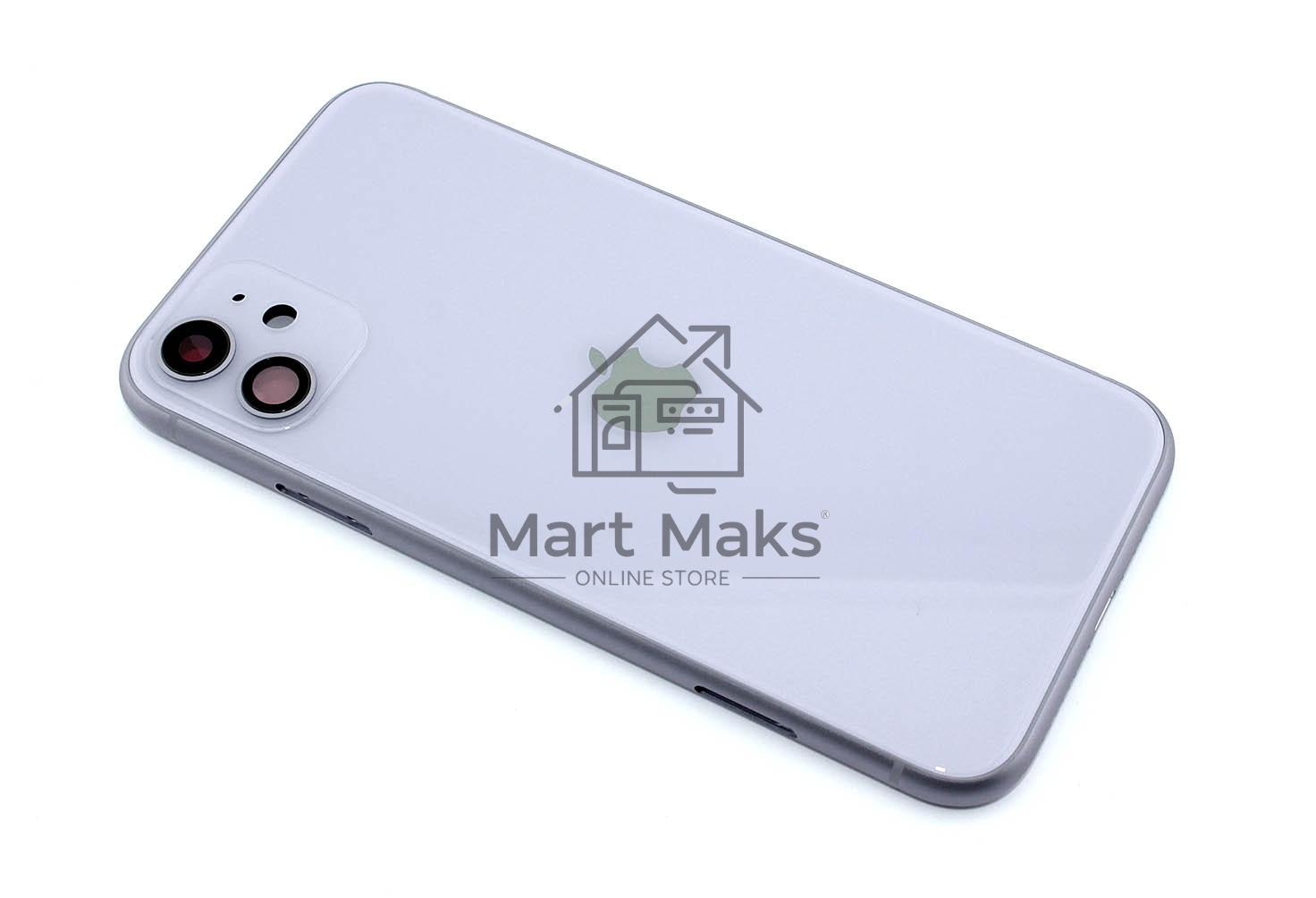 Задняя крышка (корпус) в сборе с рамкой для Apple iPhone 11 фиолетовая