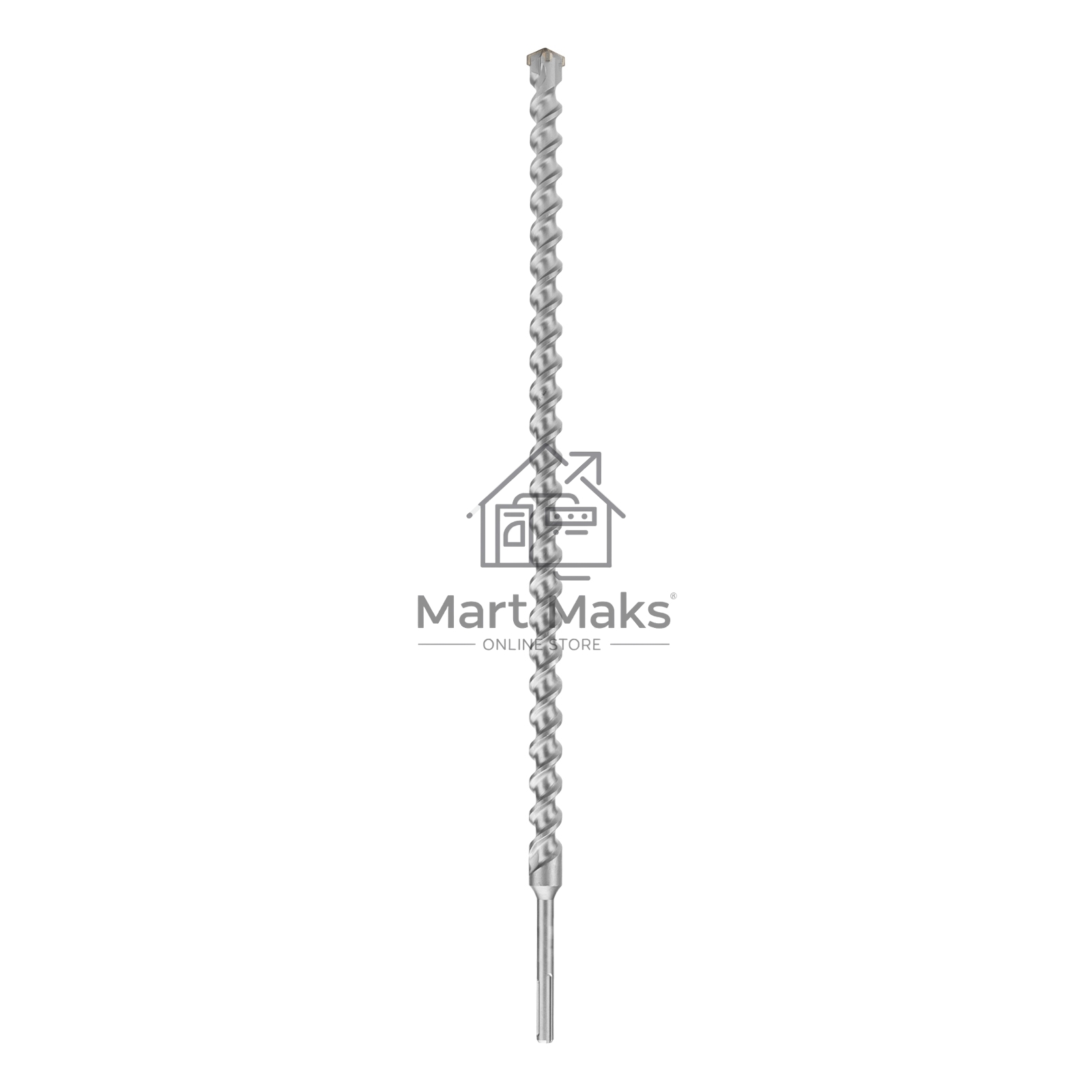 Бур по бетону Matrix, 45 х 1000 мм, SDS MAX c крестовой пластиной