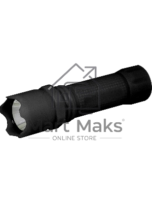 Фонарь ручной Gauss GFL207 черный 3Вт встроенный аккумулятор (GF207)