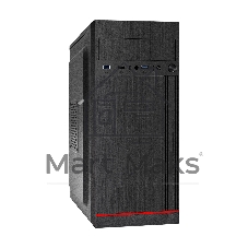 Компьютерный корпус Miditower ExeGate AA-442U2-AA500 (ATX, AA500 8 см, 1*USB+2*USB3.0, аудио, черный)