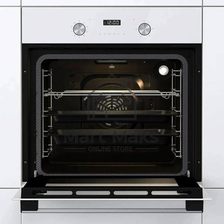 Духовой шкаф электрический встраиваемый Gorenje BO6737E03NWG белый