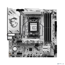 Материнская плата MSI B850M GAMING PLUS WIFI6E, AM5, AMD B850, 4xDDR5, 4xSATA, 2xM.2, 1xPCIe 4.0 x16, 2xPCIe x1, 1xDP, 1xHDMI, 1x2.5Gb LAN, Wi-Fi 6E, Bluetooth 5.3, 4xUSB-A 5Gbps, 3xUSB-A 10Gbps, 1xUSB-C 10Gbps, 3x3.5 мм, 7.1, mATX