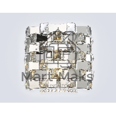 Настенный светильник Ambrella light LH41012/2 CH/CL хром/прозрачный E14*2 max 40W 300*190*270