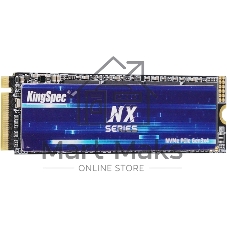 Твердотельный накопитель Kingspec SSD NX-4096 2280, 4096GB, M.2(22x80мм), NVMe, PCIe 3.0 x4, 3D QLC, R/W 3600/3200MB/s, IOPs 380 000/320 000, TBW 1920, DWPD 0.4 (3 года)