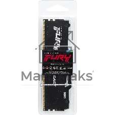Модуль памяти DDR 5 DIMM 32Gb PC44800, 5600Mhz, Kingston FURY Beast RGb CL36 EXPO (KF556C36BBE2A-32) (retail)