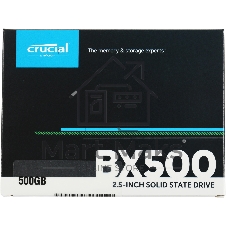 Накопитель SSD Crucial BX500, 500Gb, 2.5
