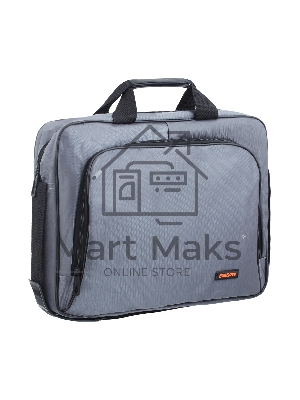 Сумка ExeGate EX264612RUS Office F1596 Dark-Grey, темно-серая, полиэстер, для ноутбуков до 15.6