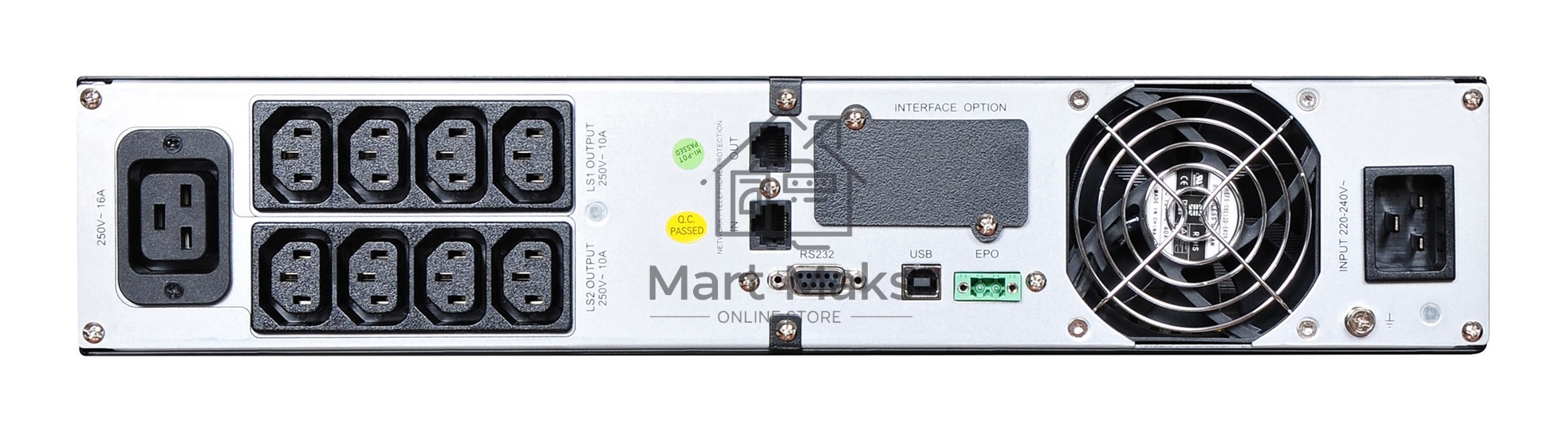Источник бесперебойного питания Ippon Smart Winner II 3000 2700Вт 3000ВА черный