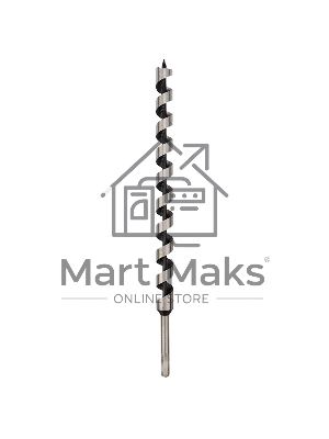 Сверло винтовое по дереву 25х460 мм (шестигранный хвостовик) Kranz