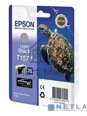 Картридж струйный Epson C13T15774010 серый для Epson St Ph R3000 (850стр.)