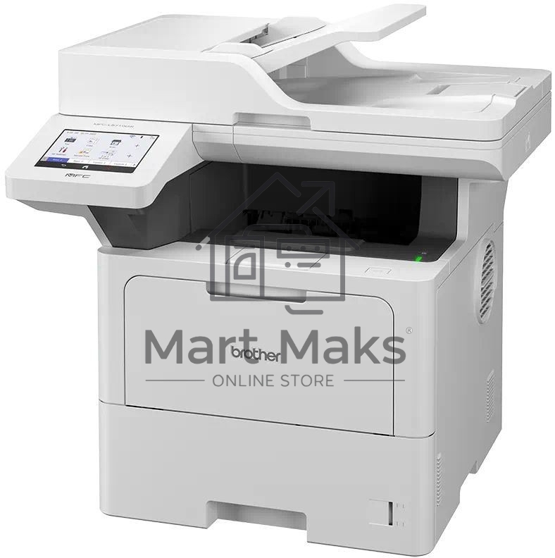 МФУ лазерное Brother MFC-L6710DW (MFCL6710DWRE1), A4, ч/б, печ. 50 стр/мин., скан. до 28 стр/мин. (ч/б) 20 стр/мин. (цветн.), 1200 x 1200 dpi, Ethernet (RJ-45), USB 2.0, Wi-Fi