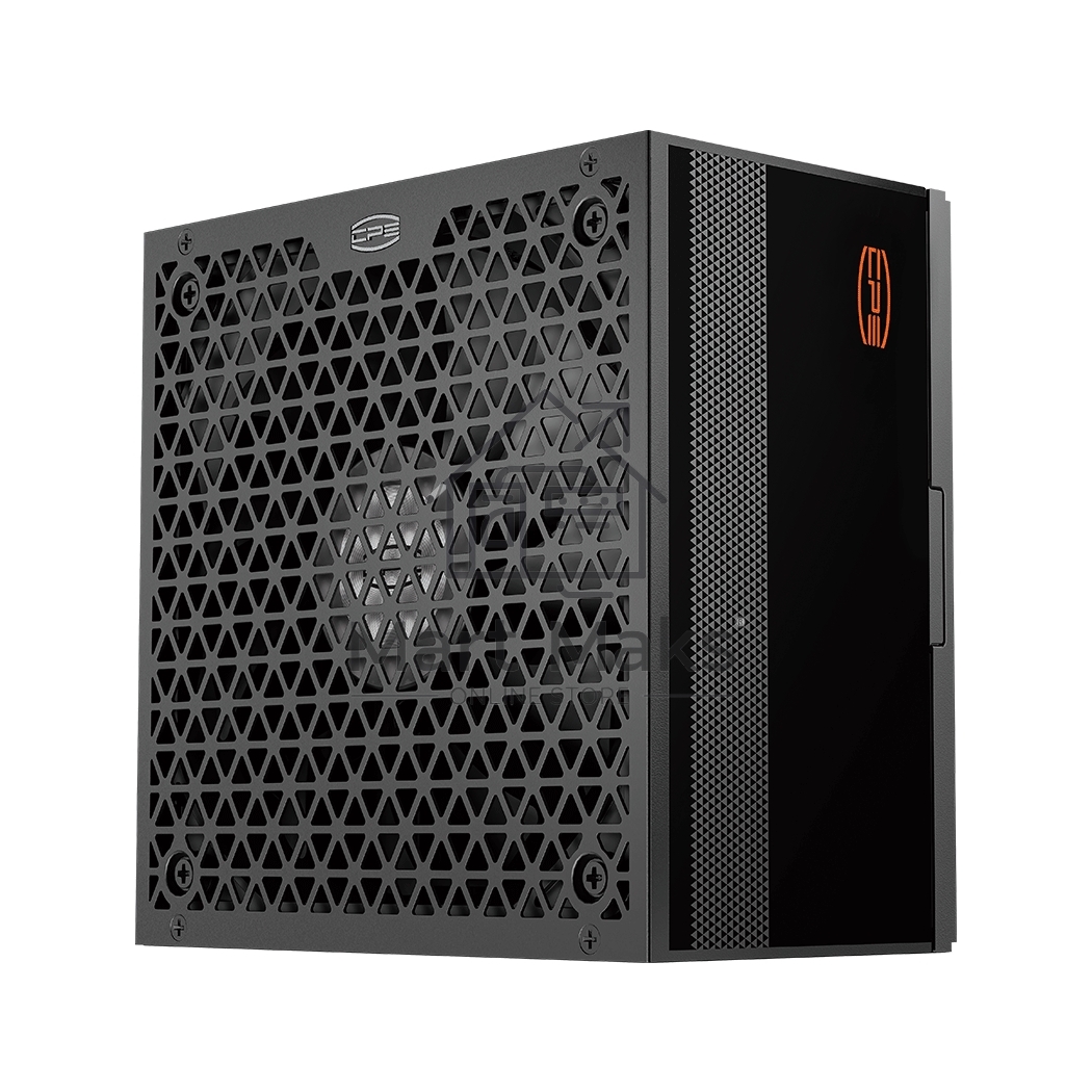 Блок питания PCCOOLER, 750W 80+ Gold (ATX, 3.1, PCIe 5.1 600W, Full modular, 1x24(20+4)pin 550mm, 2xCPU 8(4+4)pin 650mm, 3xPCIe 8(6+2)pin 500mm, 1x12V(2x6) 12+4pin 650mm, 3xSATA*3+MOLEX4pin*1 450+120+120+120mm, Active, 135x135mm, 150x150x86mm, APFC, OVP, 
