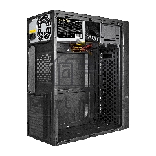 Компьютерный корпус Miditower ExeGate AA-442U2-AA500 (ATX, AA500 8 см, 1*USB+2*USB3.0, аудио, черный)
