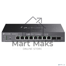 Коммутатор TP-Link Omada SG2210XMP-M2, 8×2.5 Гбит/с PoE+ + 2×10 Гбит/с SFP+, управляемый