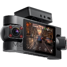 Видеорегистратор TrendVision Proof 360 GPS Ultra черный 2Mpix 2160x3840 2160p 150гр. GPS SigmaStar SSC8838G