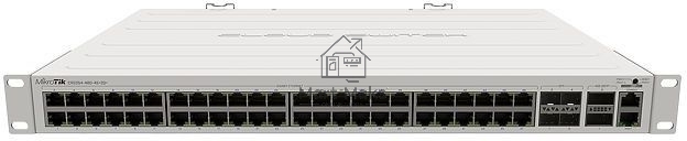 Маршрутизатор 48PORT 1000M CRS354-48G-4S+2Q+RM MIKROTIK