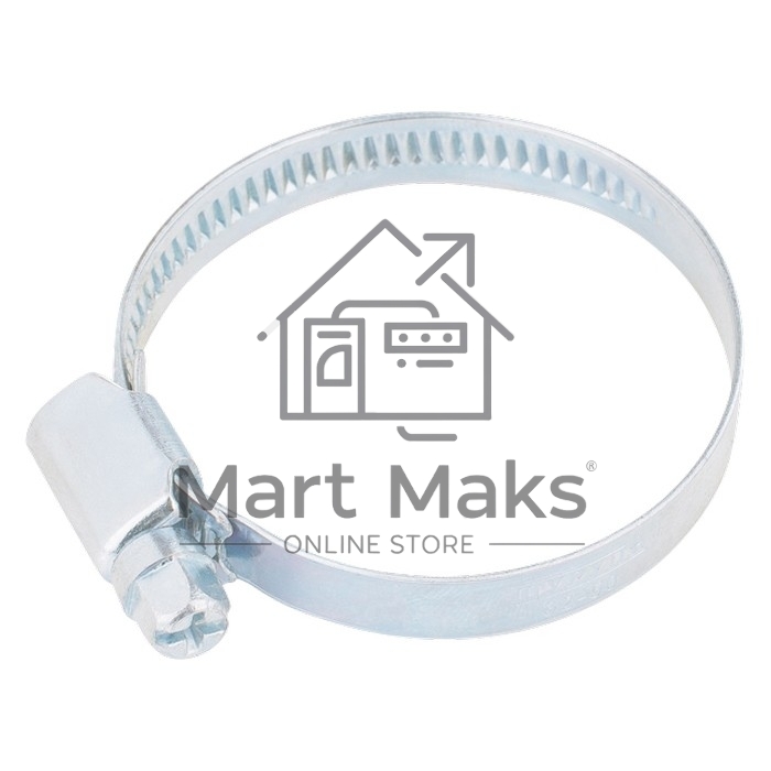 Хомуты нержав. сталь, стандартное болтовое крепление 20-32 мм, ширина 9 мм, 50 шт. Сибртех