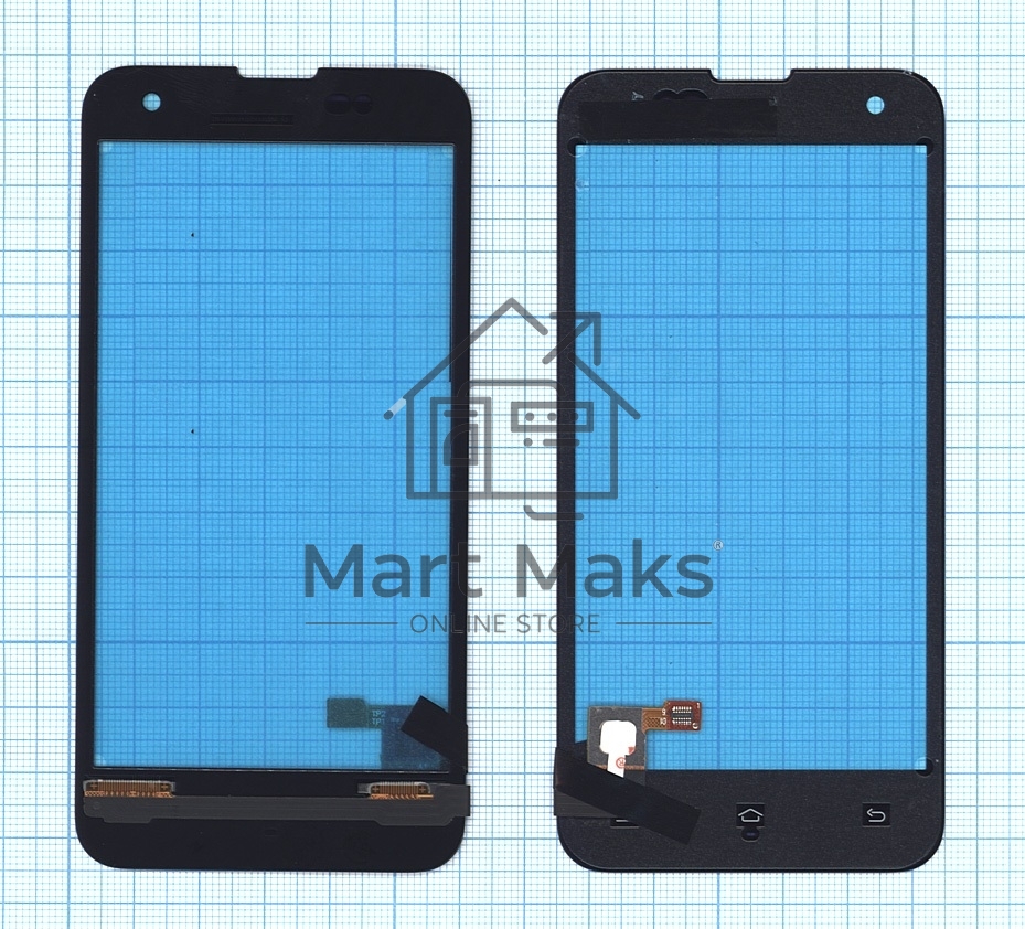 Сенсорное стекло (тачскрин) для Xiaomi Mi 2S, черное