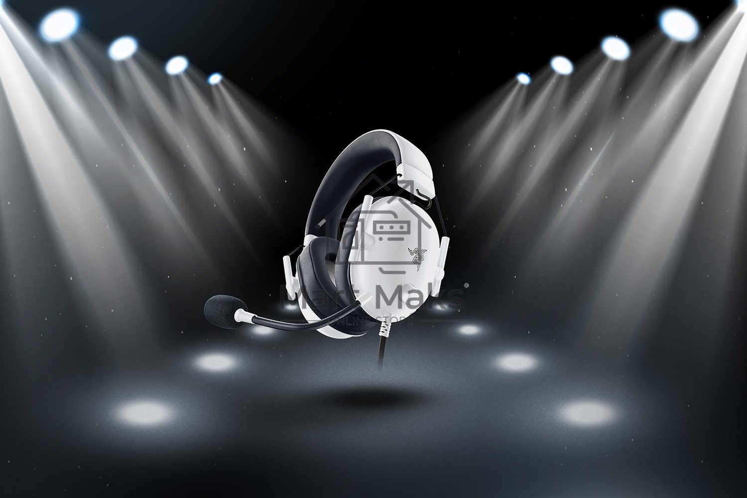 Гарнитура Razer BlackShark V2 X (Xbox Licensed) - White Headset/ Razer BlackShark V2 X (Xbox Licensed) - White Headset