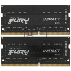 Оперативная память Kingston Fury Impact, DDR4, 32GB (1x32GB), 3200MHz, CL20, SO-DIMM