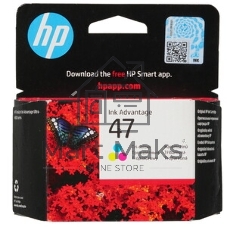 Картридж струйный HP 47 6ZD61AE многоцветный (700 стр.) (2мл) для HP DJ IA Ultra 4828