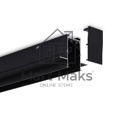 Шинопровод встраиваемый Ambrella light GL1010 BK черный IP20 220V 2000*62.5*56