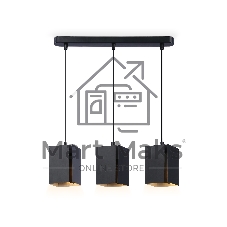 Светильник подвесной TN5141/3 BK черный E27/3 max 40W 400*80*1150