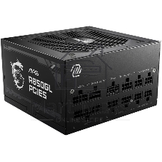 Блок питания MSI MAG A850GL PCIE5, 850Вт, 80+ Gold, 120мм, модульный, черный