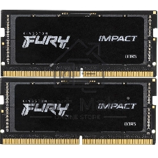 Оперативная память Kingston Fury Impact, DDR5, 16GB (2x8GB), 4800 MHz, CL38, SO-DIMM