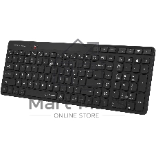 Клавиатура A4Tech FBK27C AS беспроводная, Bluetooth, радиоканал, чёрный