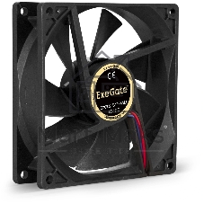 Вентилятор для корпуса ExeGate EX09225B4P-PWM черный, 92 мм, 2200 об/мин, 28 дБ, 4 pin