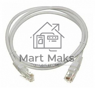 Кабель Патч-корд Lanmaster UTP LAN-PC45/U5E-1.0-GY вилка RJ-45-вилка RJ-45 кат.5е 1м серый LSZH