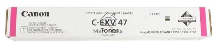 Картридж лазерный Canon C-EXV47M (8518B002) пурпурный (21500 стр) для Canon iR-ADV С351iF/C350i/C250i