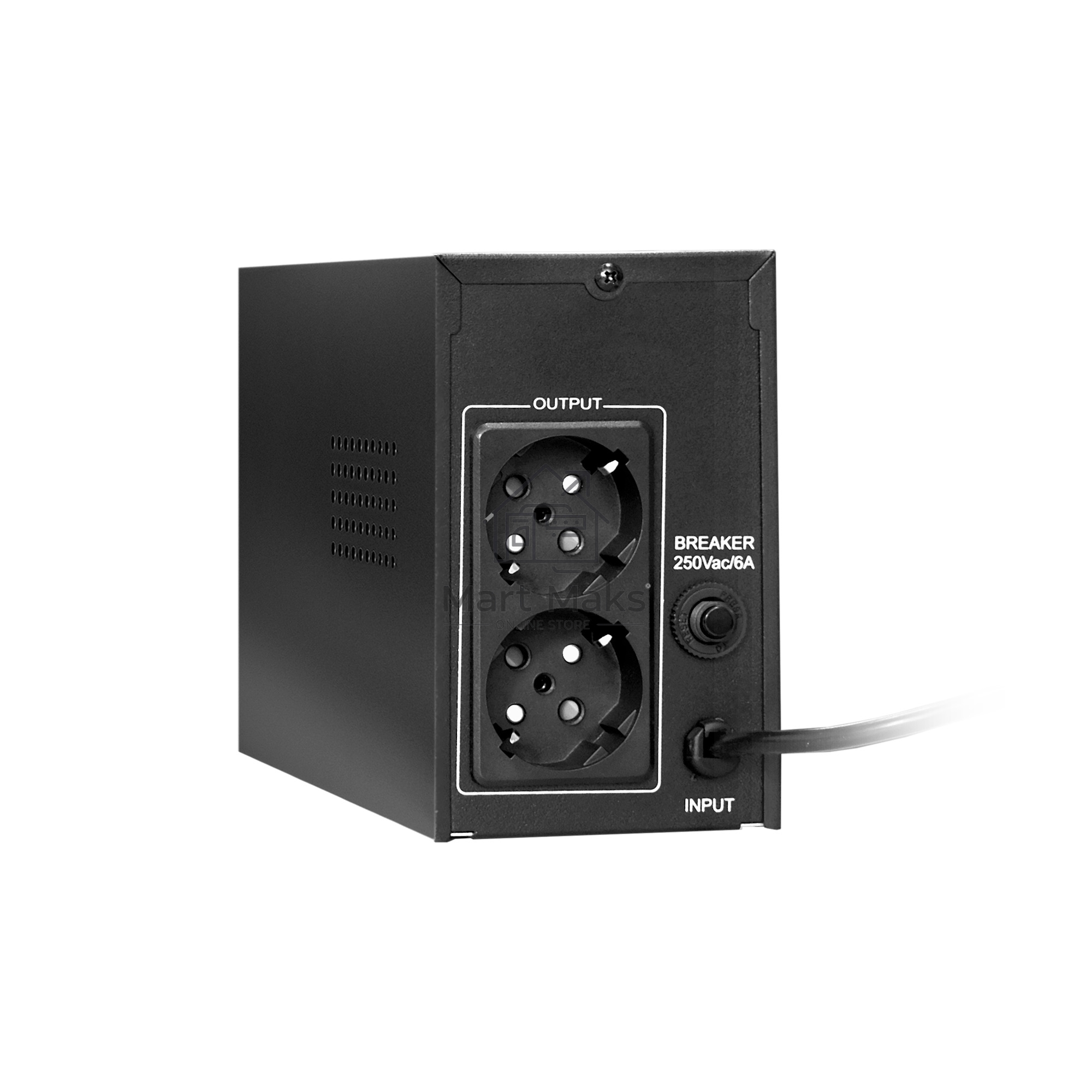 Источник бесперебойного питания ExeGate EP285525RUS SpecialPro UNB-400.LED.AVR.EURO <400VA/240W, LED, AVR, 2 евророзетки, Black>