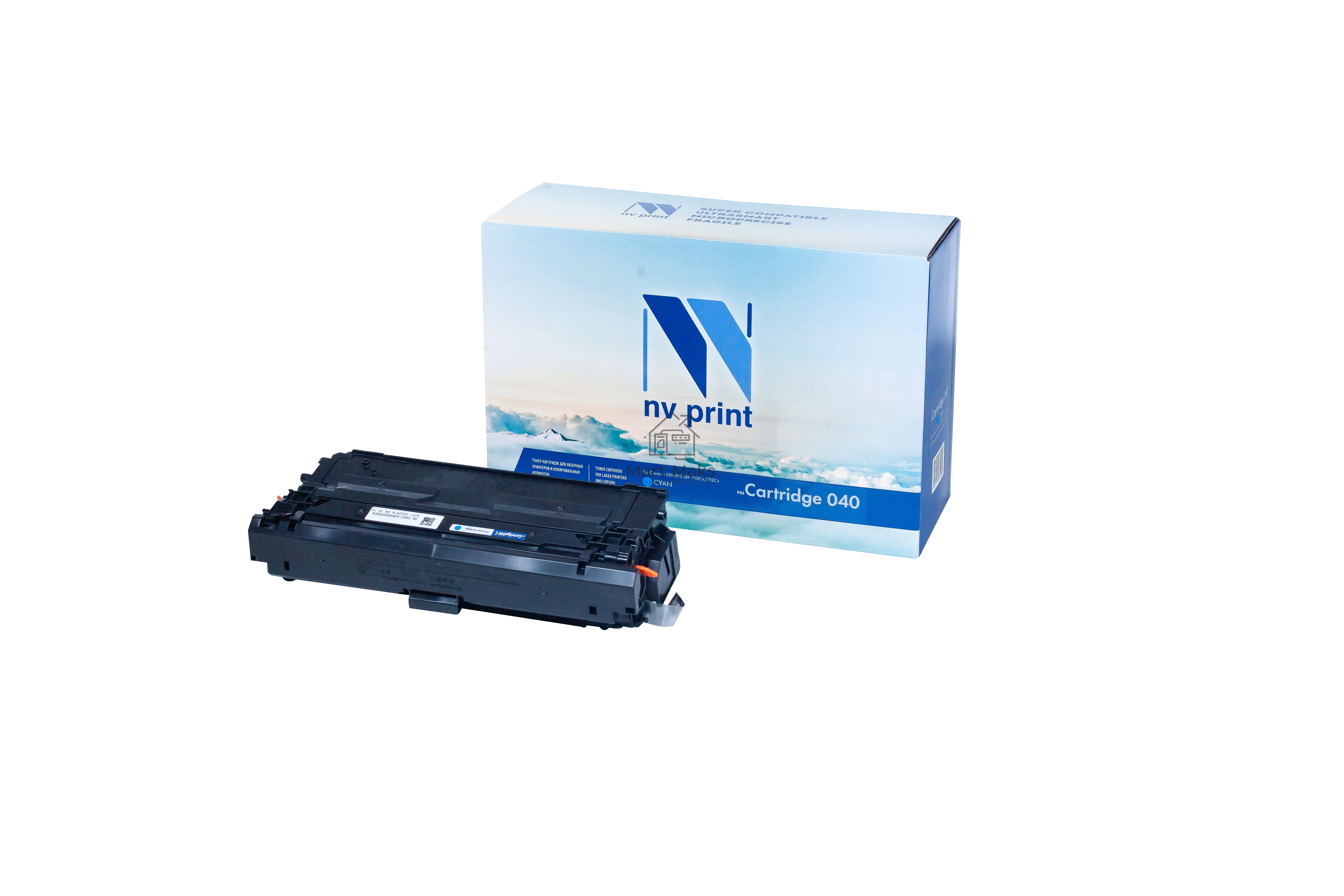 Картридж NVPrint совместимый NV-040 Голубой для Canon i-SENSYS LBP 710Cx/712Cx (5400k)
