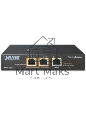 POE-E202 PoE расширитель 1-Port 802.3at PoE+ to 2-Port 802.3af/at Gigabit PoE Extender