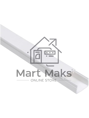 Кабель-канал 20х10 L2000 пластик ECOLINE ИЭК CKK11-020-010-1-K01