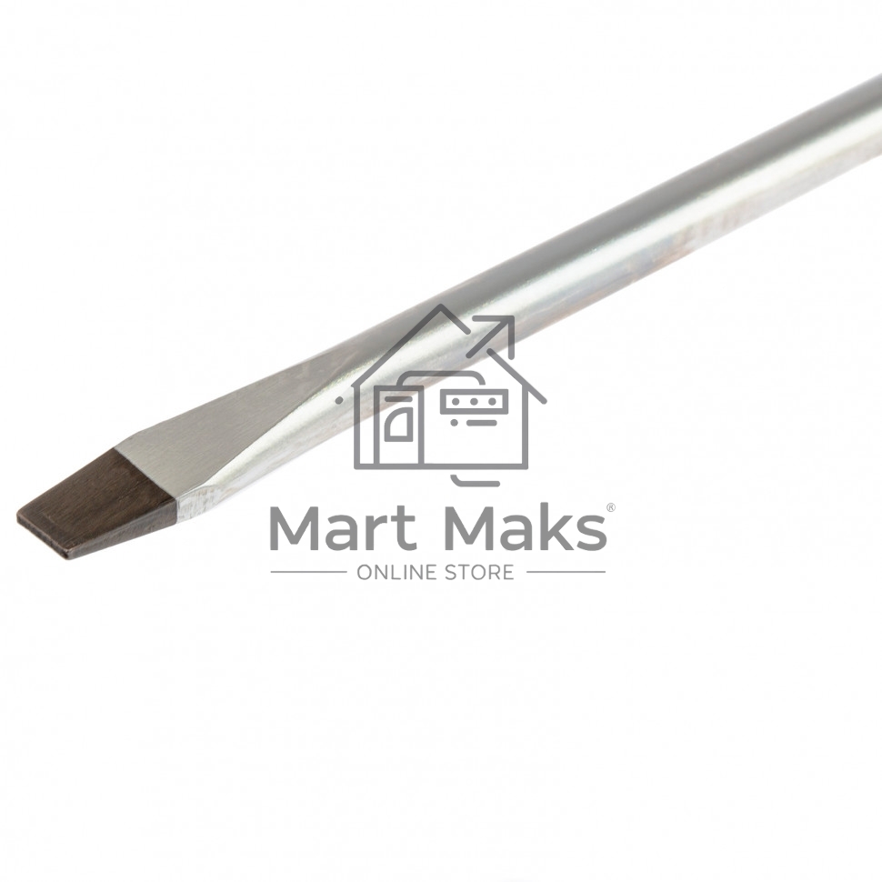 Отвертка Anti-Slip, SL6,0 х 150 мм, CrV, двухкомп. рукоятка Matrix