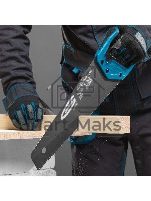 Ножовка Gross 24111 по дереву 40 3D кал.зуб тефл.покр.полотна 2-х комп.рук-ка