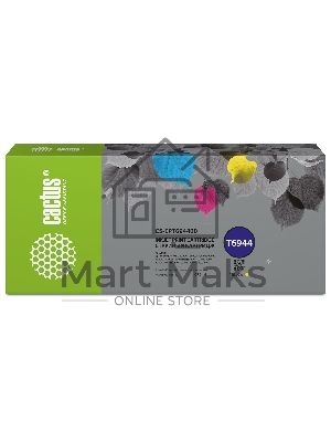 Картридж струйный Cactus CS-EPT694400 (T6944) желтый (675 мл) для Epson SureColor SC-T3000/T3070/T3200/T5000/5200