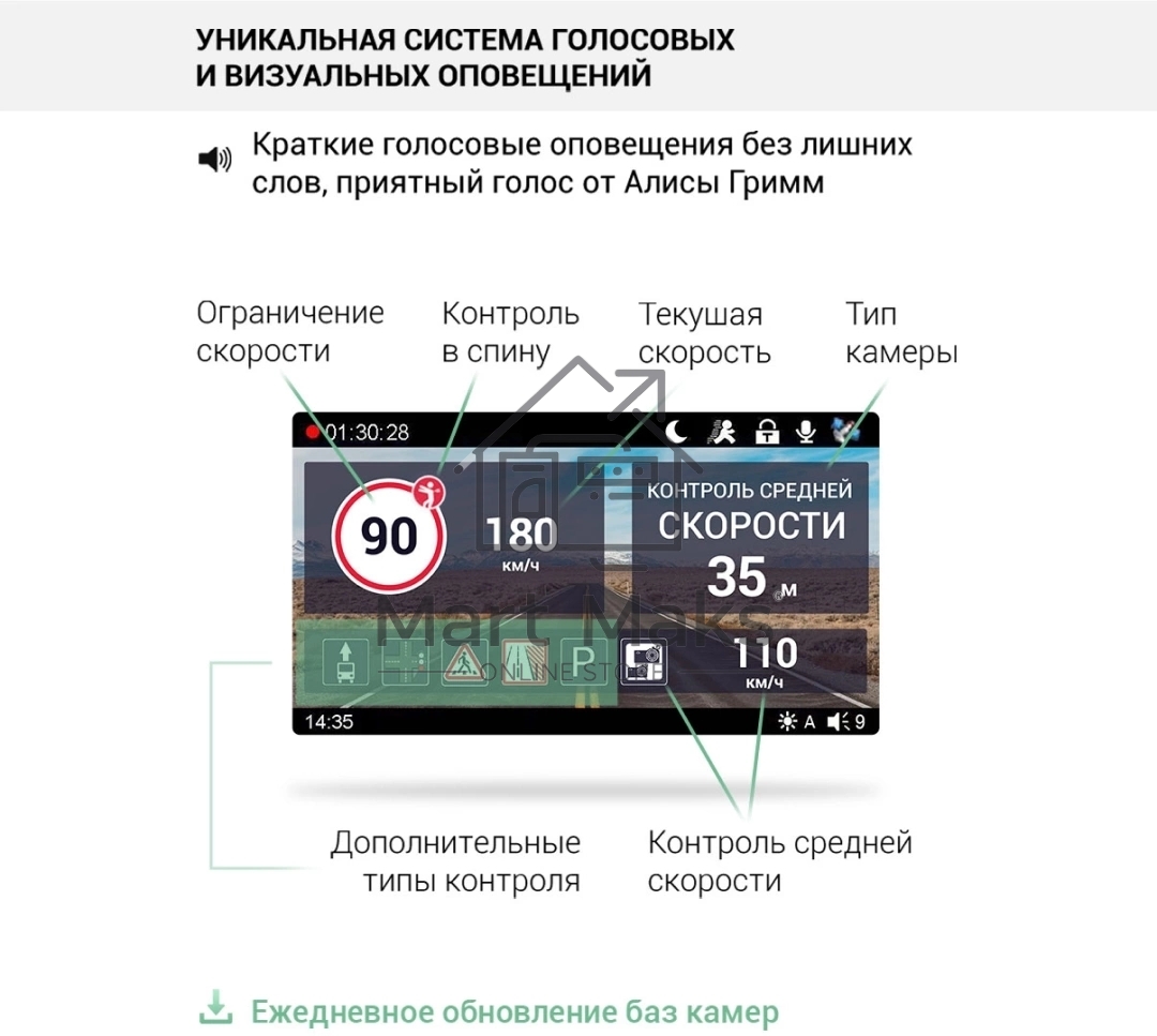 Видеорегистратор ROADGID CityGo 3 Wi-Fi AI,черный