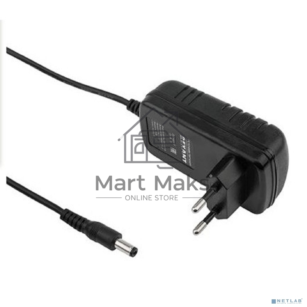 Источник питания 12 V 24 W с DC разъемом подключения 5.5х2.1 IP23